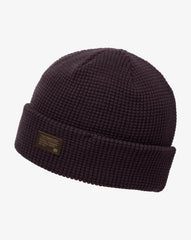 Cloud Waffle Beanie Men|Accessories/Plum