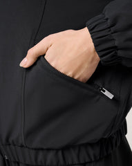BreezeBlend Travel Day Jacket Women|Golf/Black