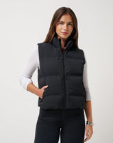 Moontide Bonded Puffer Vest Women/Black