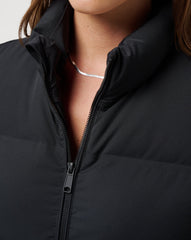 Moontide Bonded Puffer Vest Women/Black