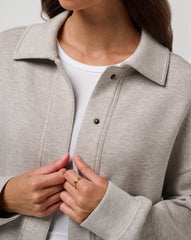 Cloudscape Button Down Women/Heather Savannah Tan