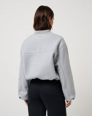 Rustic Retreat Bomber Women/Heather Light Grey