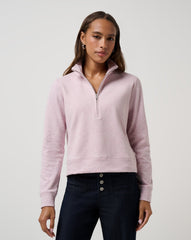 Cloud Fleece Half Zip 2.0 Women|Golf/Heather Violet Ice
