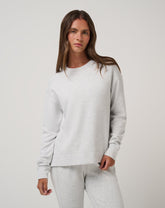 Skyloft Soft Crew Women/Heather Light Grey