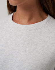 Skyloft Soft Crew Women/Heather Light Grey