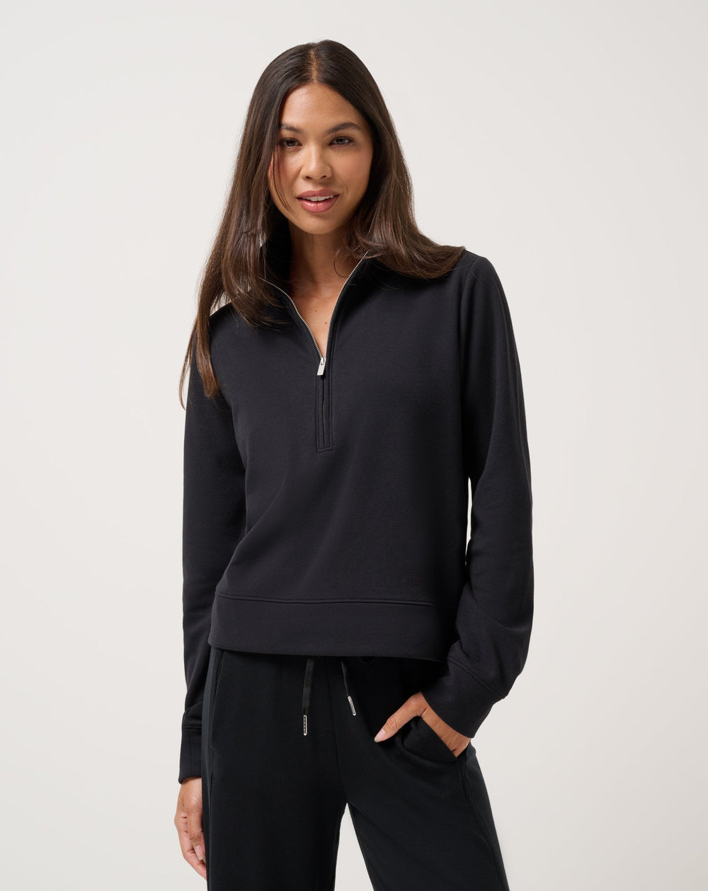 Cloud Fleece Half Zip 2.0 Women|Golf/Black