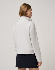 Cloud Fleece Half Zip 2.0 Women|Golf/Heather Light Grey