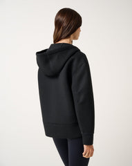 Cloudscape Zip Hood Women/Heather Black