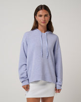 Skyloft Soft Hoodie Women/Heather Soft Blue