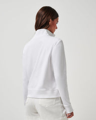 Tasmin Half Zip Women/White