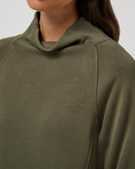 Skyloft Soft Funnel Neck Women/Grape Leaf