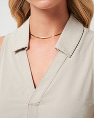 Timeless Breezeblend Polo Women|Golf/Island Fossil