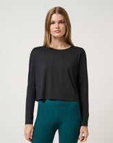 Skyloft Light Celestia Top Women/Heather Black