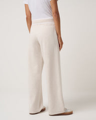 Cloud Fleece Clubside Wide Leg Pant Women/Heather Brazillian Sand