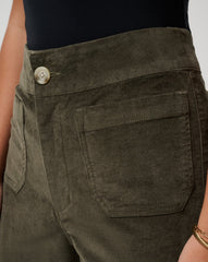 Everyday Cord Long Pant Women/Grape Leaf