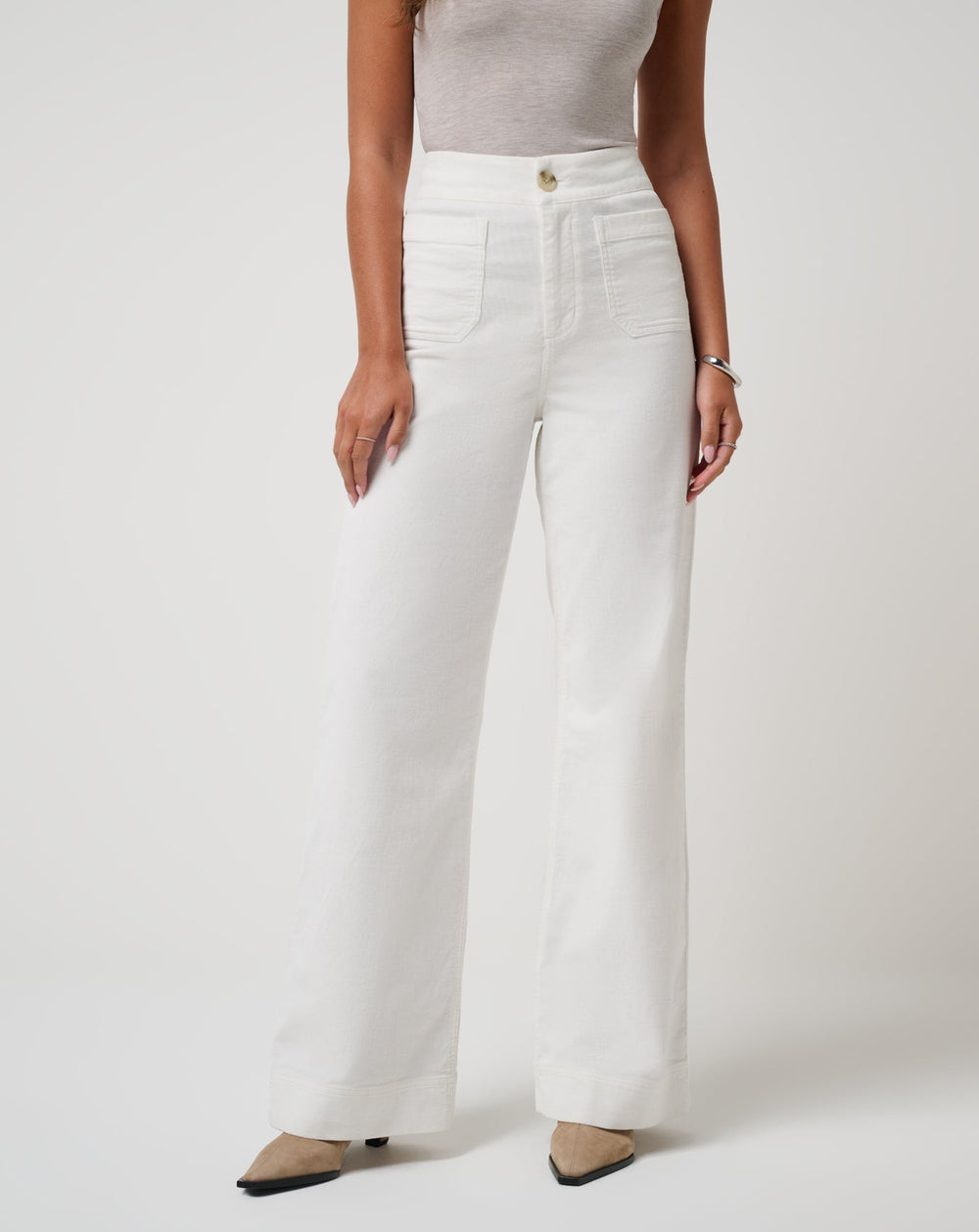 Everyday Cord Long Pant Women/Snow White