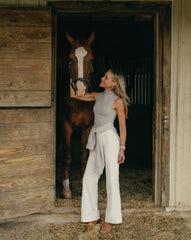 Everyday Cord Long Pant Women/Snow White
