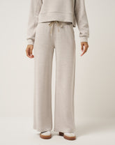 Skyloft Soft Wide Leg Pant Women/Heather Savannah Tan