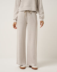 Skyloft Soft Wide Leg Pant Women/Heather Savannah Tan