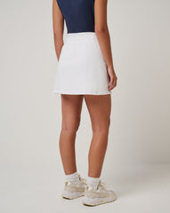 Moveknit Game Set Match Skort Women|Golf/White