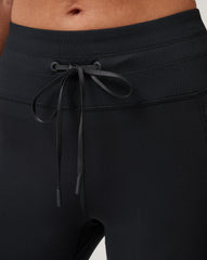 Moveknit Tie Bonded Legging Women|Golf/Black