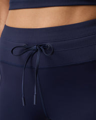 Moveknit Tie Bonded Legging Women|Golf/Navy Blazer