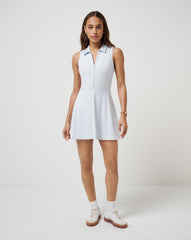 Moveknit Sleeveless Polo Dress 2.0 Women|Golf/Ancient Water