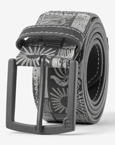 Marina Mingle Canvas Stretch Belt Accessories|Golf/Ebony