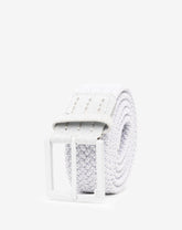 Staggerwing 2.0 Stretch Woven Belt Accessories|Golf/Micro Chip/White
