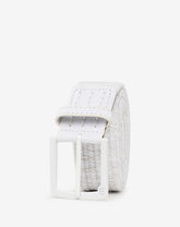 Popsicle 2.0 Stretch Woven Belt Accessories|Golf/White/Micro Chip
