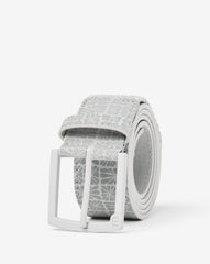 Buried Treasure Hybrid Stretch Belt Accessories|Golf/Micro Chip/White