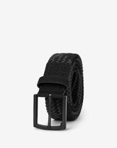 Time Zoned Stretch Woven Belt Accessories|Golf/Black