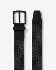 Time Zoned Stretch Woven Belt Accessories|Golf/Black