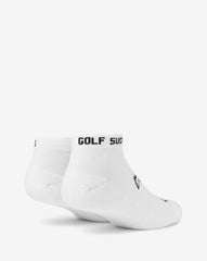 Golf Sucks Ankle Sock Accessories/White