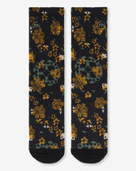 Tapas Bar Crew Sock Accessories/Black