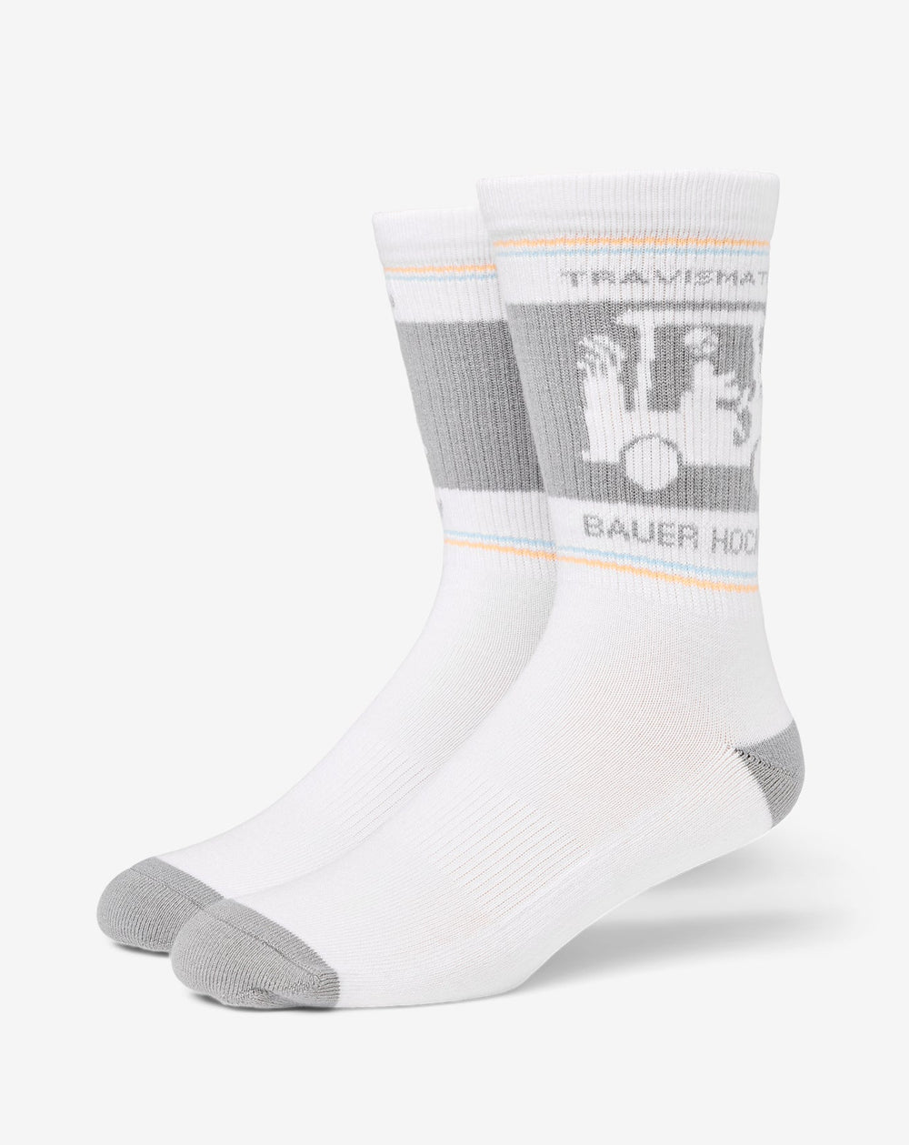 No Goalie Crew Sock Accessories|New/White