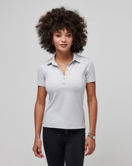Featherweight Active Polo Golf/Heather Light Grey
