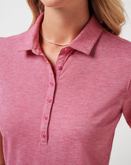 Featherweight Active Polo Golf/Heather Persian Red