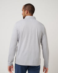 Los Angeles Dodgers Time To Tailgate Quarter Zip Game Day|New/Heather Grey