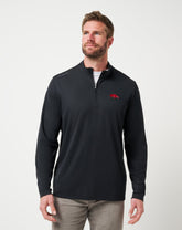 Arkansas Time To Tailgate Quarter Zip Game Day|New/Black
