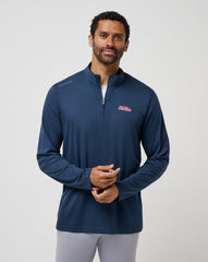 Mississippi Time To Tailgate Quarter Zip Game Day|New/Navy