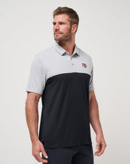 Texas A&M Drop Back Polo Game Day|New/Heather Grey/Black