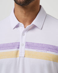 LSU Top Recruit Polo Game Day|New/White/Purple