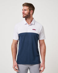 Mississippi Drop Back Polo Game Day|New/White/Navy
