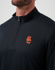 USC Time To Tailgate Quarter Zip Game Day|New/Black