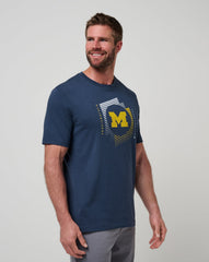 Michigan Underdogs Tee Game Day|New/Navy