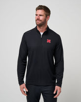 Nebraska Time To Tailgate Quarter Zip Game Day|New/Black