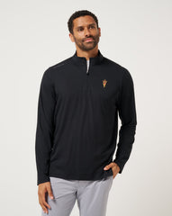 ASU Time To Tailgate Quarter Zip Game Day|New/Black