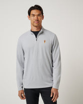 ASU Time To Tailgate Quarter Zip Game Day|New/Heather Grey