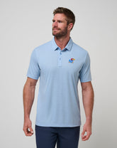Kansas School Pride Polo Game Day|New/Heather Blue